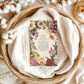 アールヌーボー赤ビクトリアンちゃんシャワーベビー エンクロージャーカード