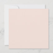 アールヌーボー赤面ピンクヴィンテージバタフ結婚ィーズ セーブザデート (裏面)