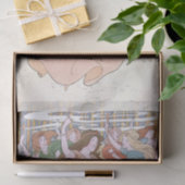 アールヌーボー踊り女性妖精デコpage 薄葉紙 (ギフト)