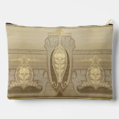 アールヌーボー高い花瓶フラワーインセッ結婚トブライド アクセサリーポーチ (裏面)