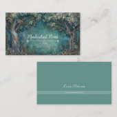 アールヌーボー魅惑の森 名刺 (正面/裏面)