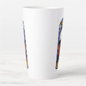 アールヌーボー魔女 カフェラテマグ (正面)