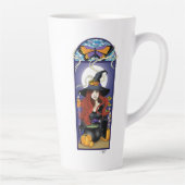 アールヌーボー魔女 カフェラテマグ (右)