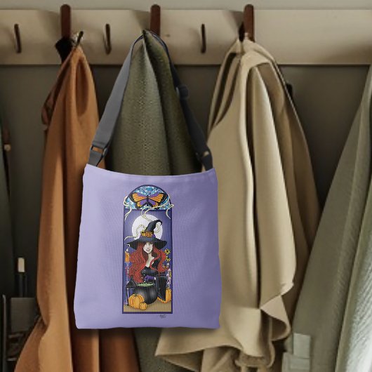 アールヌーボー魔女 クロスボディバッグ