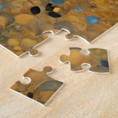 アールヌーボー黒熊 ジグソーパズル (側面)