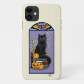 アールヌーボー黒猫 Case-Mate iPhoneケース (裏面)