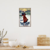 アールヌーボー1895太陽の広告ルイ・ジョン・ルヘッド ポスター (キッチン)