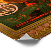 アールヌーボー1896ミュシャポスター ポスター (角)