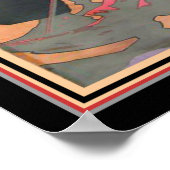 アールヌーボー「アドルフ・ホーンシュタインの苦いカンパリだ ポスター (角)