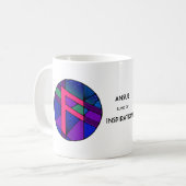 アールヌーボー・アンズ・ルーン・マグ – INSPIRATION! コーヒーマグカップ (正面左)