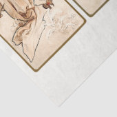 アールヌーボー、アールデコ、シーズン、デコページミュシャ 薄葉紙 (詳細)