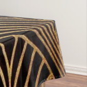 アールヌーボー,アールデコ,ファンパターン,ブロンズ,金ゴールド,bl テーブルクロス (インサイチュ)