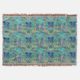 アールヌーボー・ウィリアム・モリス1960年代1970年代モダンレトロ スローブランケット