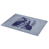 アールヌーボー・ウサギ・ド・モーガン・モリス・ペア カッティングボード (角)