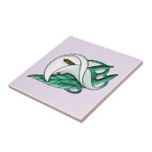 アールヌーボー・カルリリー タイル (側面)