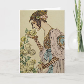 アールヌーボー カード