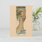 アールヌーボー サンキューカード (スタンド正面)