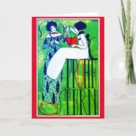 アールヌーボー サンキューカード