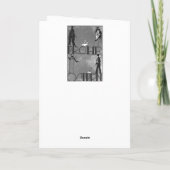 アールヌーボー サンキューカード (裏面)