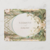 アールヌーボー・スプレンダー結婚：の情報 エンクロージャーカード (裏面)