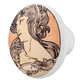 アールヌーボー セラミックノブ (右)