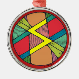 アールヌーボー・ソウィロ・ルーン・オブ・サクセス メタルオーナメント