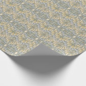 アールヌーボー・ソロモンの花柄 ラッピングペーパー (角)