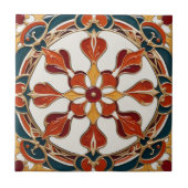 アールヌーボー タイル (正面)