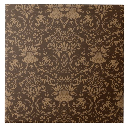 アールヌーボー タイル (正面)