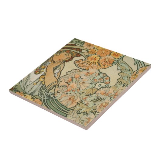 アールヌーボー タイル (側面)