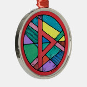 アールヌーボー・トゥリサズ・ルーン・オブ・ディフェンス メタルオーナメント (右)