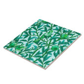 アールヌーボー・バードアンドザクロターコイズ タイル (側面)