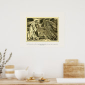 アールヌーボー・ピルグリムの進歩～ヴィンテージファインアート ポスター (キッチン)