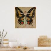 アールヌーボー「フラッパー」フランクザビエル・レイエンデッカー ポスター (キッチン)