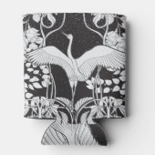 アールヌーボー:フローラバードイラストレーション 缶クーラー (裏面)