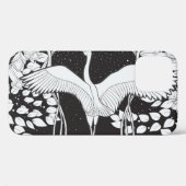 アールヌーボー:フローラバードイラストレーション Case-Mate iPhoneケース (裏面 (横))