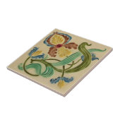 アールヌーボー·ブート·アイリスc1900レプロ·レービクトリアント タイル (側面)