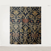 アールヌーボー,ベルエポックパターン,ヴィンテージ,シック,ウィル タペストリー (正面)