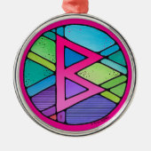 アールヌーボー・ベルカノルーンのマザー・アース メタルオーナメント (正面)