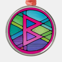 アールヌーボー・ベルカノルーンのマザー・アース メタルオーナメント