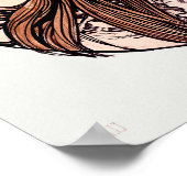 アールヌーボー ポスター (角)