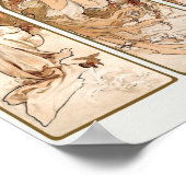 アールヌーボー ポスター (角)