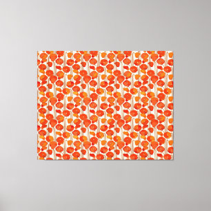 アールヌーボー・ポピー キャンバスプリント