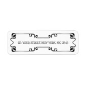 アールヌーボー ラベル (正面)