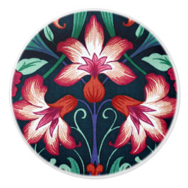 アールヌーボー・リリー セラミックノブ