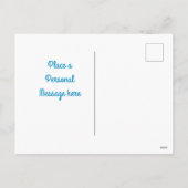 アールヌーボー・レディ・ウィズ・ドードル シーズンポストカード (裏面)