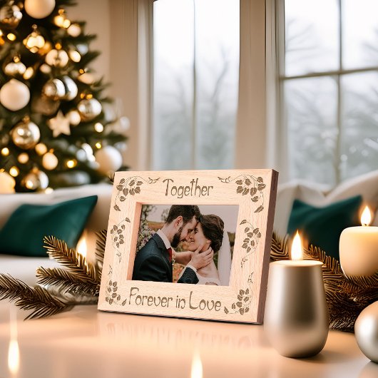 アールヌーボー レーザー彫刻フレーム