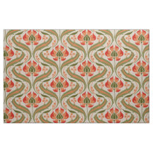 アールヌーボー・ワイルドフラワー柿