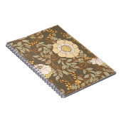 アールヌーボー：装飾フローラヴィンテージ。 ノートブック (右側)