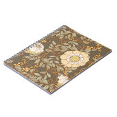 アールヌーボー：装飾フローラヴィンテージ。 ノートブック (左側)